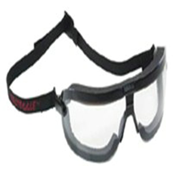 FECTOGOGGLE,ELASTIC HEADBAND CLEAR LENS,LARGE - Clear Lens